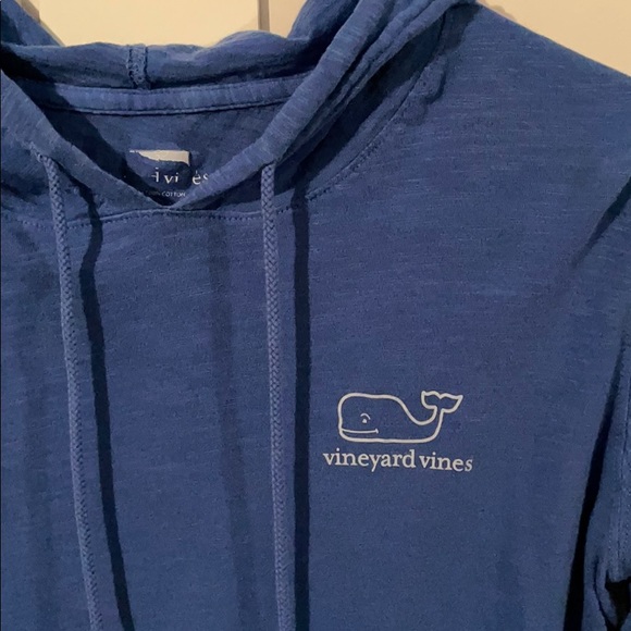 Vineyard Vines XS Shirt Curved Hem Tunic Hoodie - Picture 3 of 11